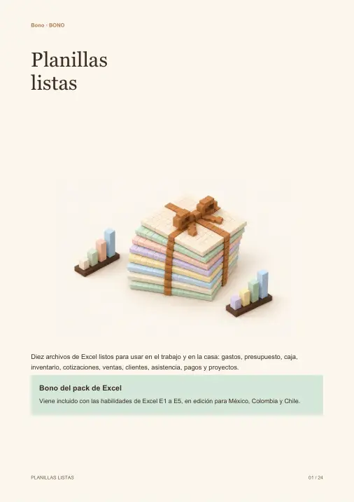 Cubierta de Planillas listas