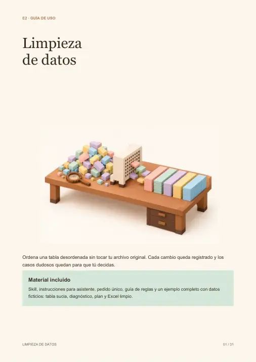 Cubierta de Limpieza de datos