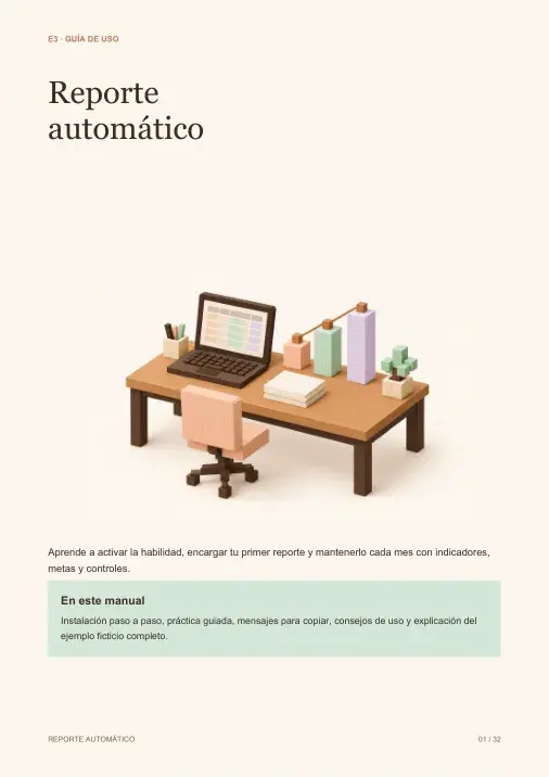 Cubierta del ebook Reporte automático
