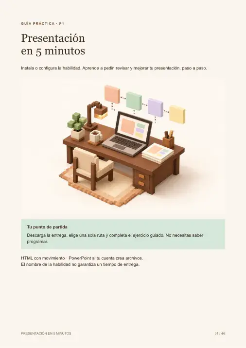 Cubierta del ebook Presentación en 5 minutos